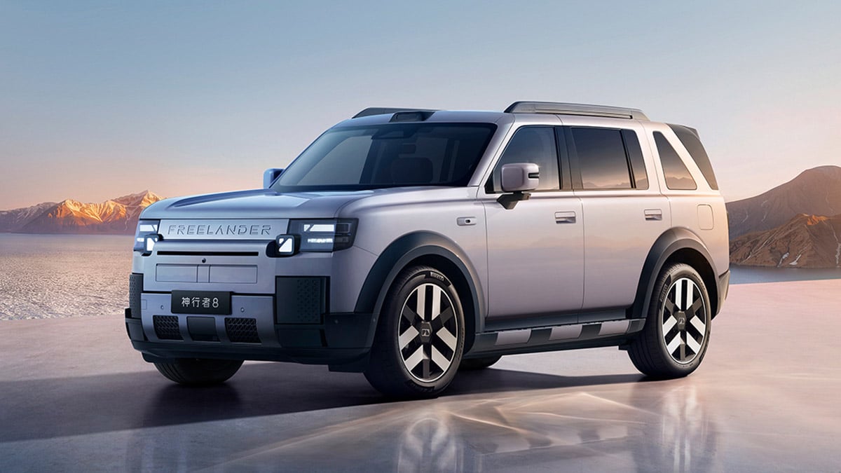 Freelander 8 เอสยูวีจากบริษัทร่วมทุน Chery-JLR